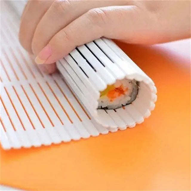 Máquina para hacer sushi rápido, molde para hacer arroz con rodillo, molde para enrollar carne y verduras, dispositivo para hacer sushi, máquina para hacer bento, accesorios de cocina, gadgets