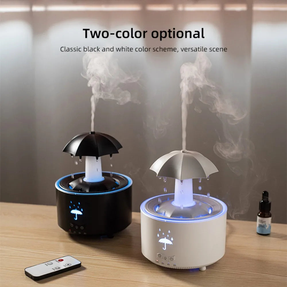 Rotating Umbrella Water Drop Air Humidifier