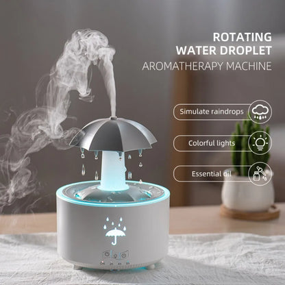 Rotating Umbrella Water Drop Air Humidifier